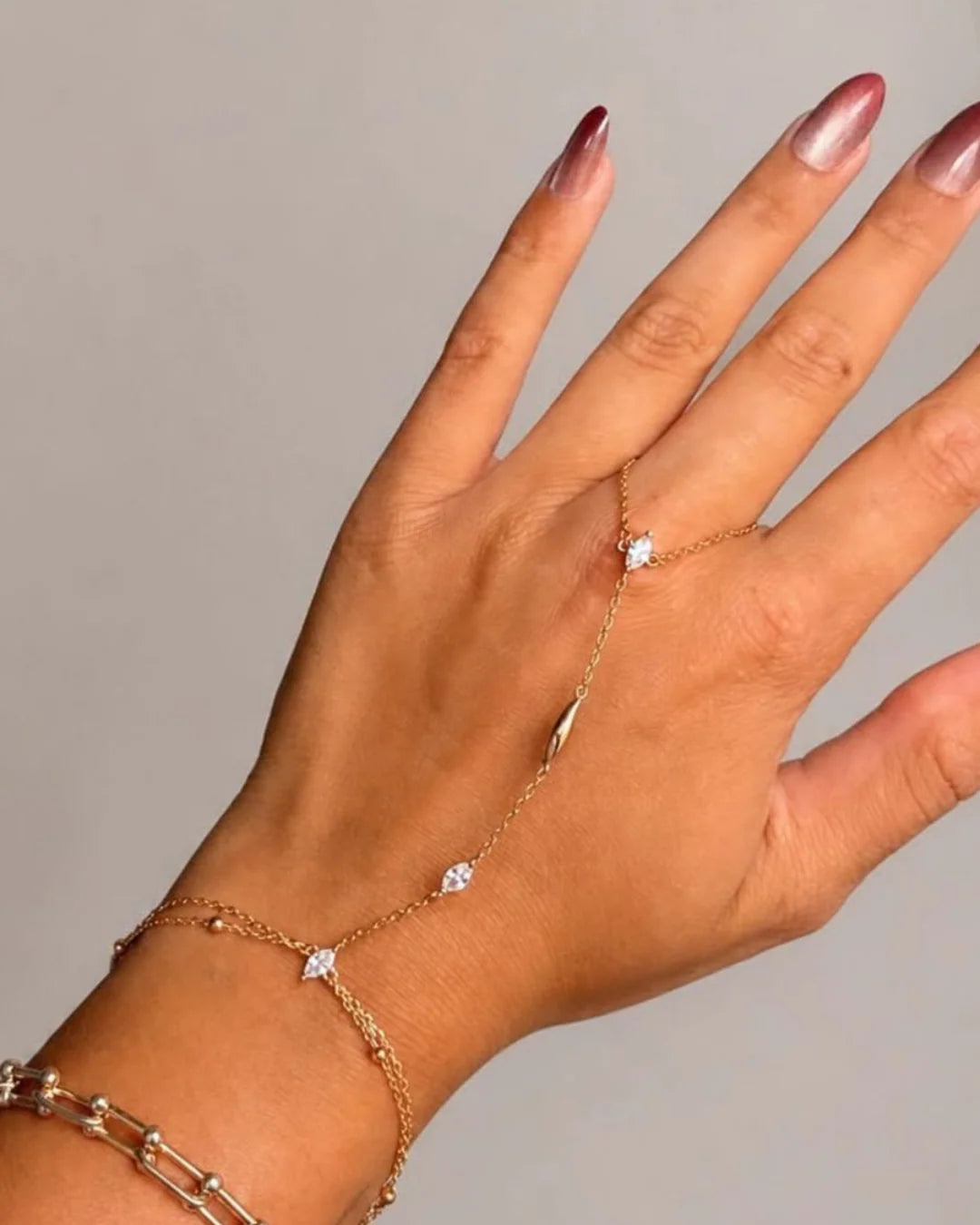 Cape Divine armband/hringur rhs/zirkon
