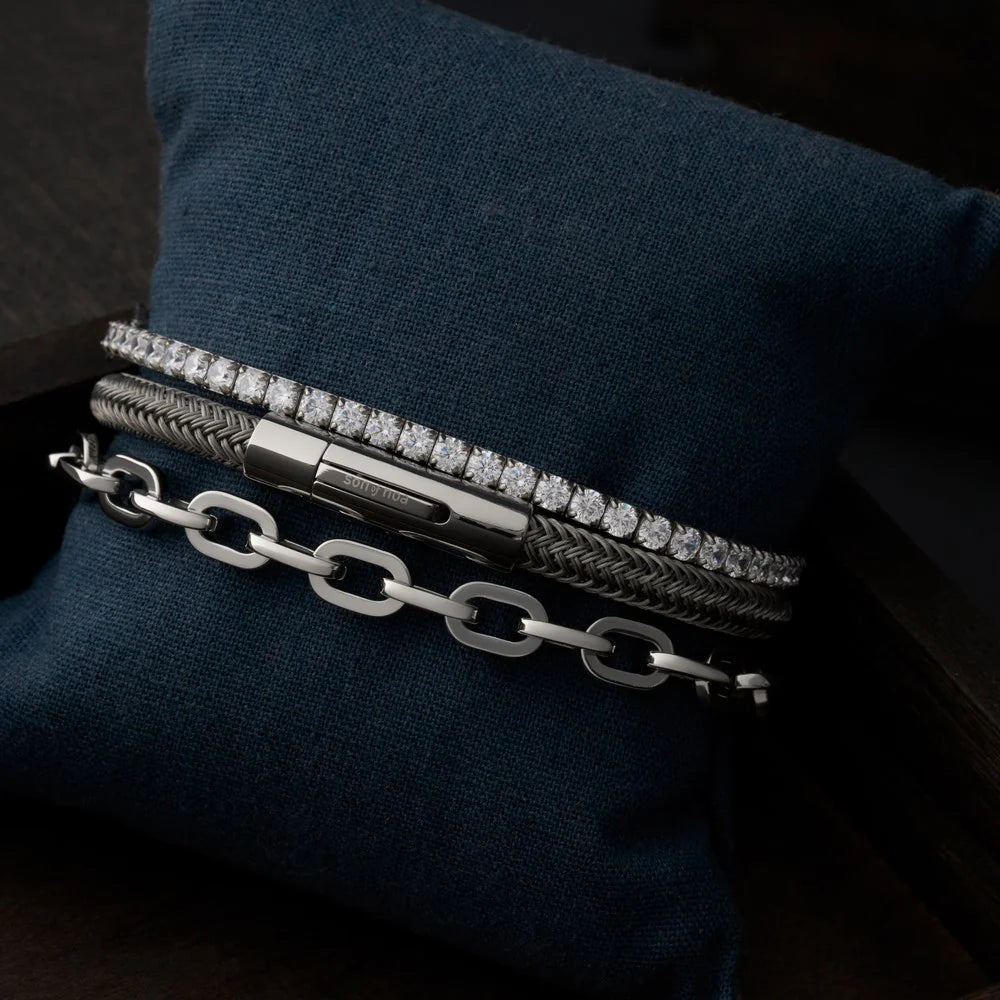 Stál Armband