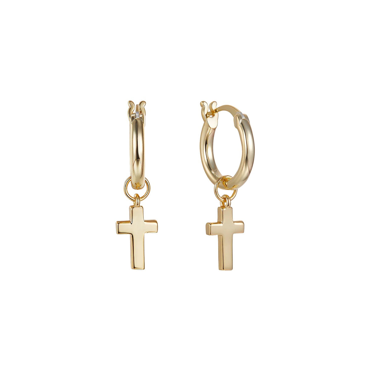 HOOP TINY CROSS - Vera Design
