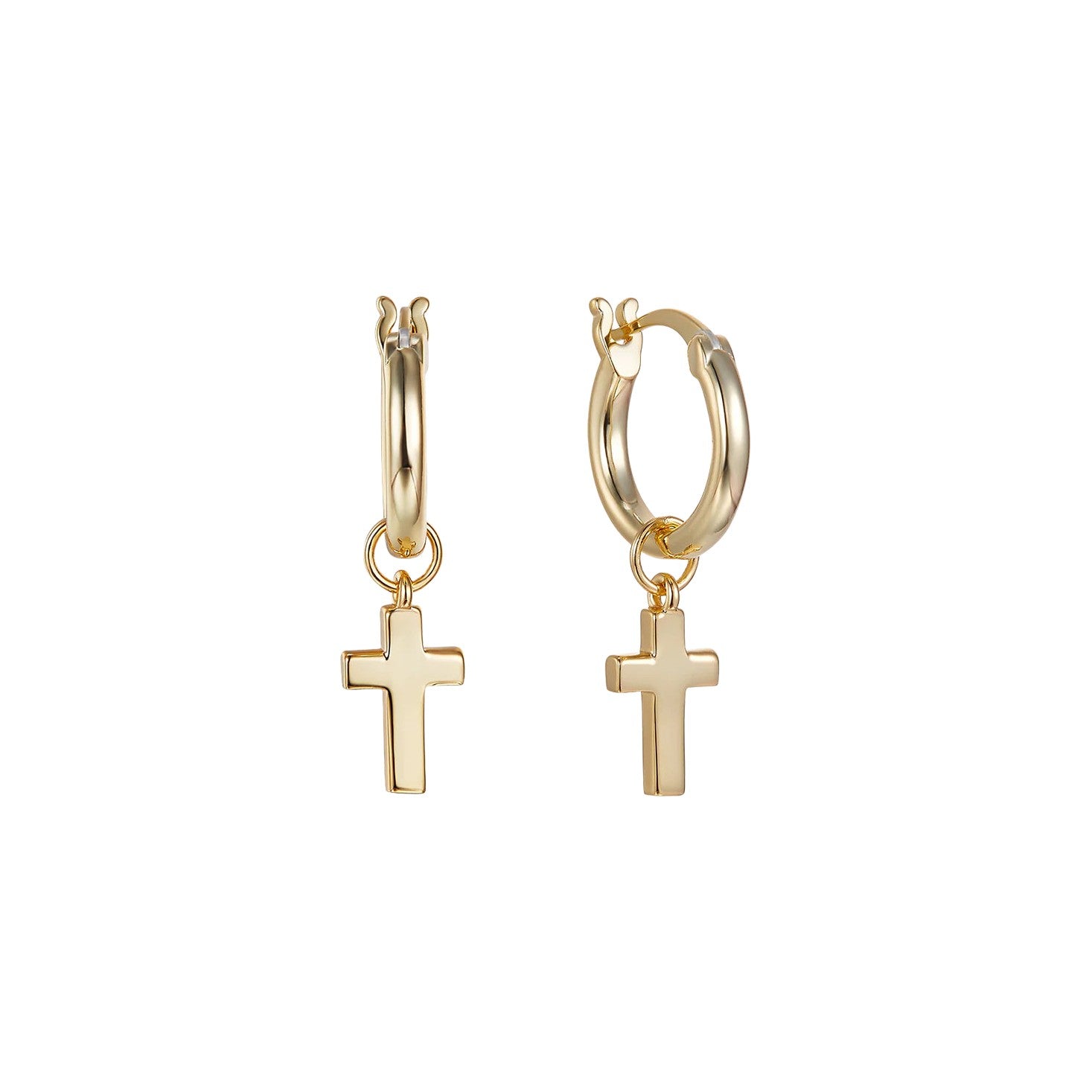HOOP TINY CROSS - Vera Design