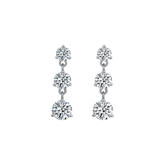 STUD PRINCESS EARRINGS - Vera Design