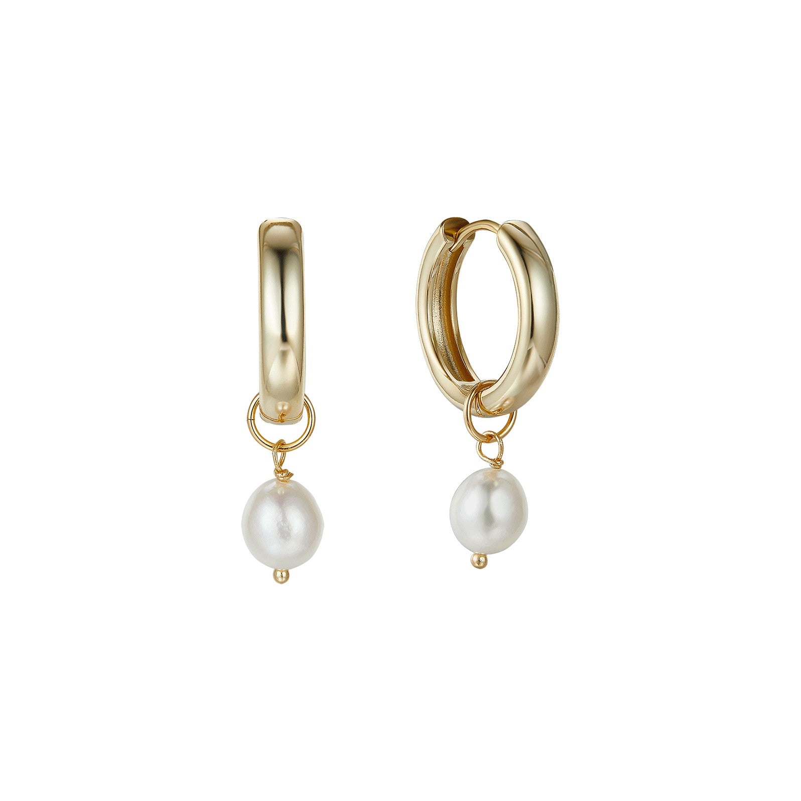 HOOP OVAL PEARL - Vera Design