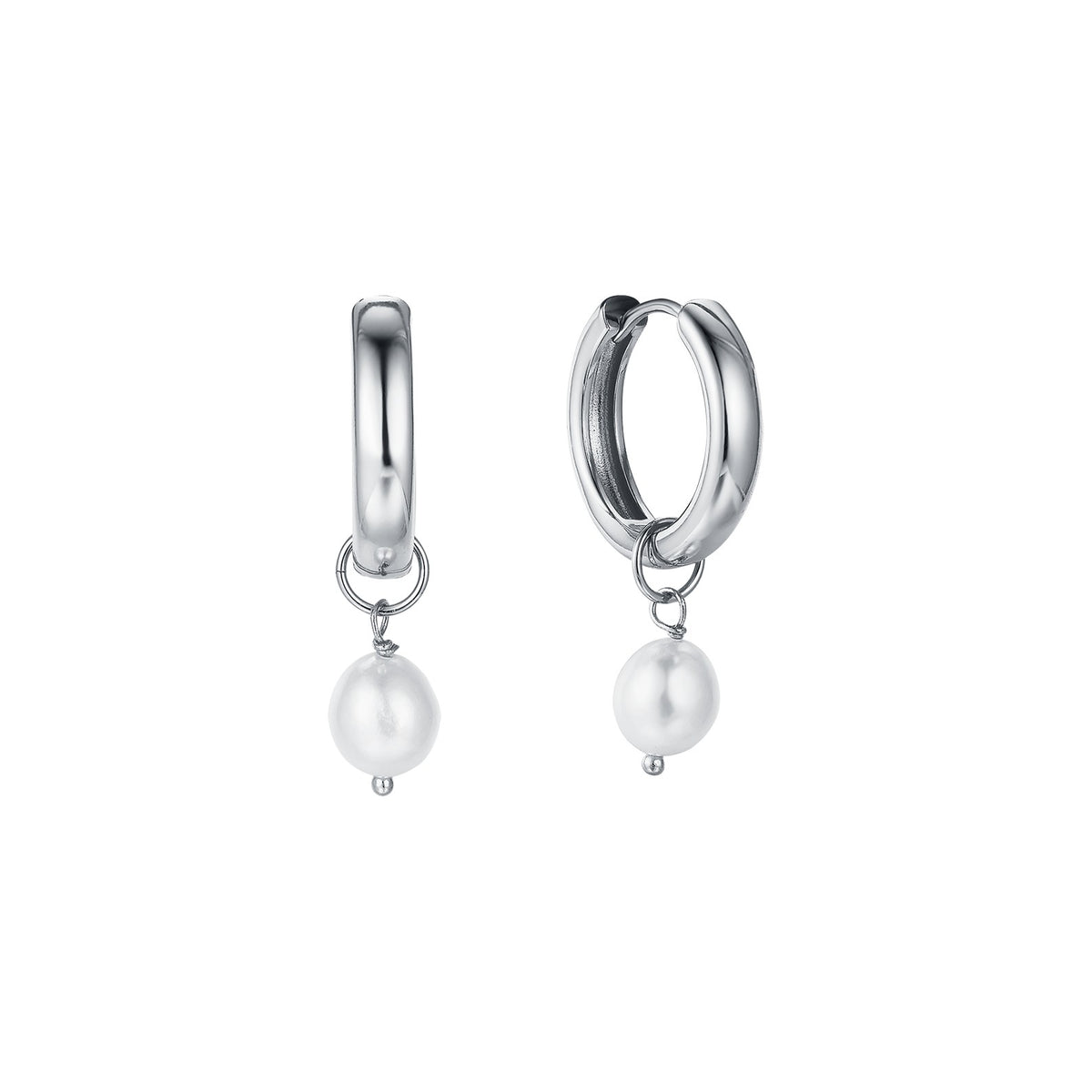 HOOP OVAL PEARL - Vera Design