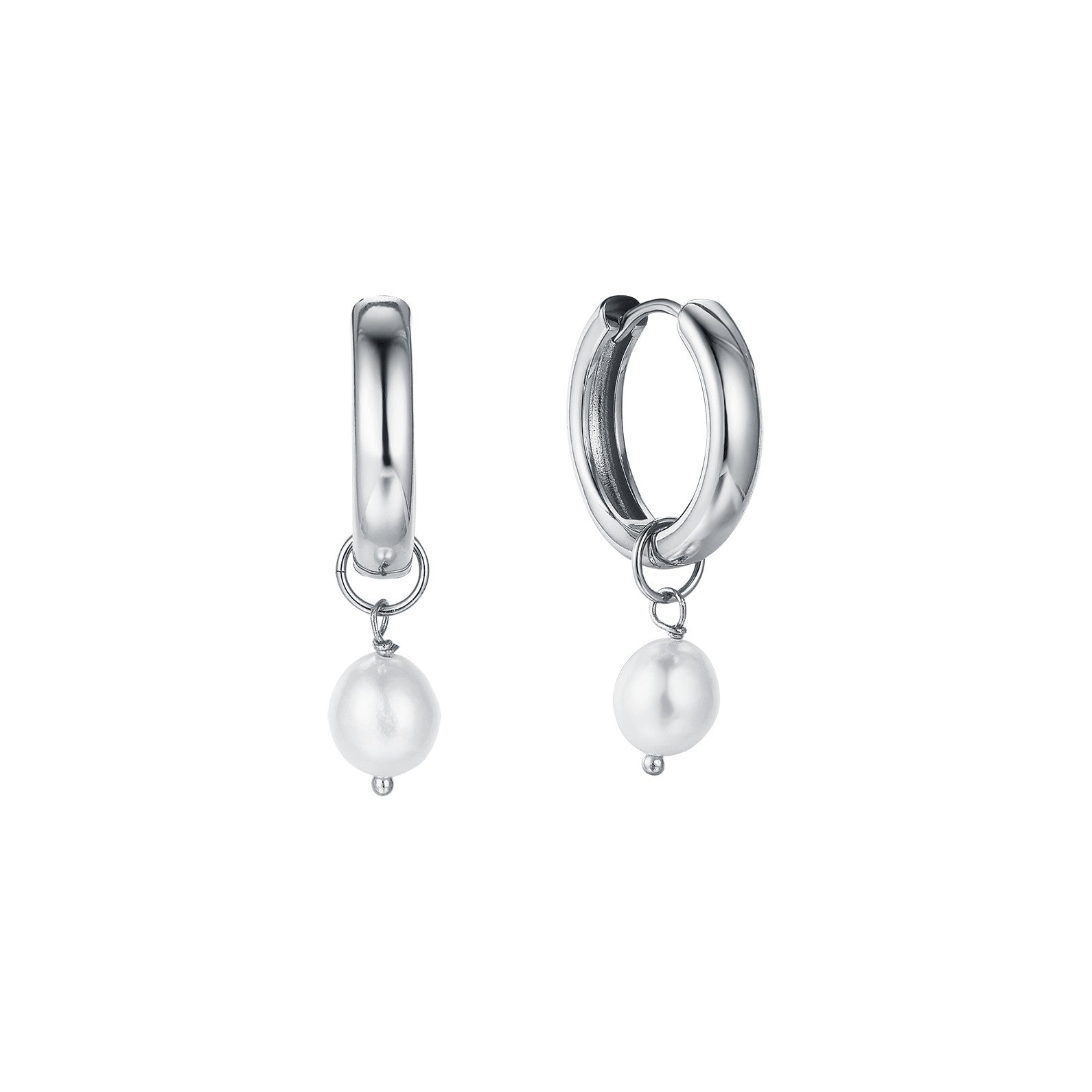 HOOP OVAL PEARL - Vera Design