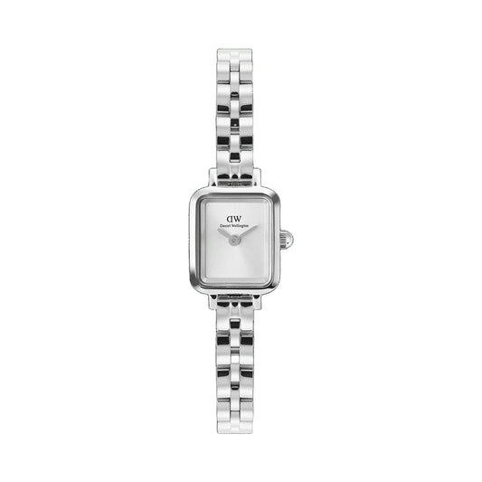 Daniel Wellington - Quadro Mini Arch 3-link White Sunray Silver