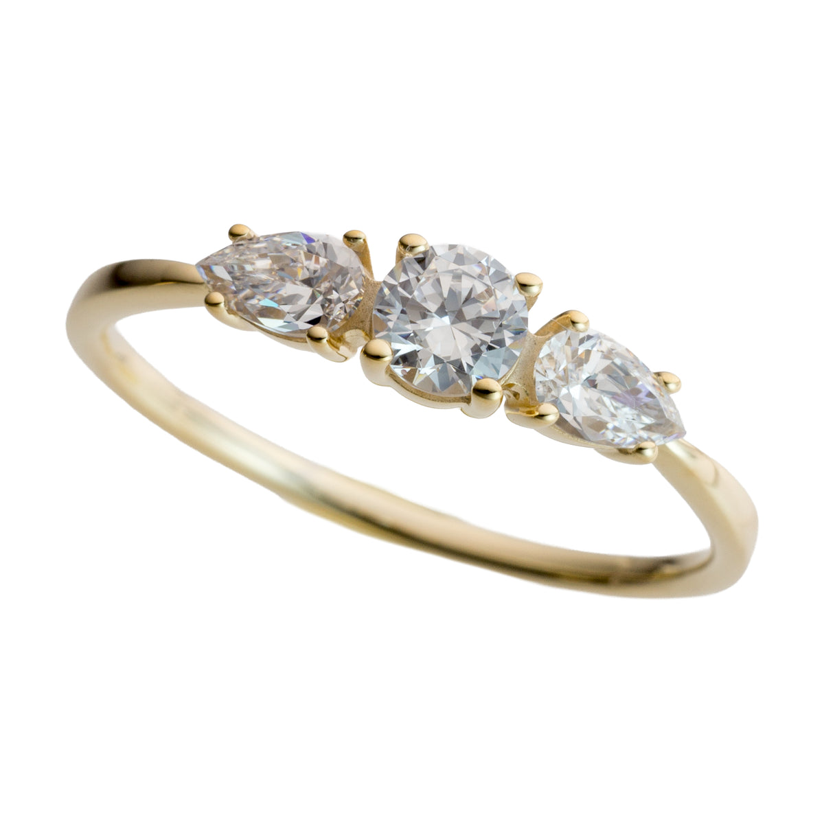 14kt gullhringur zirk bb