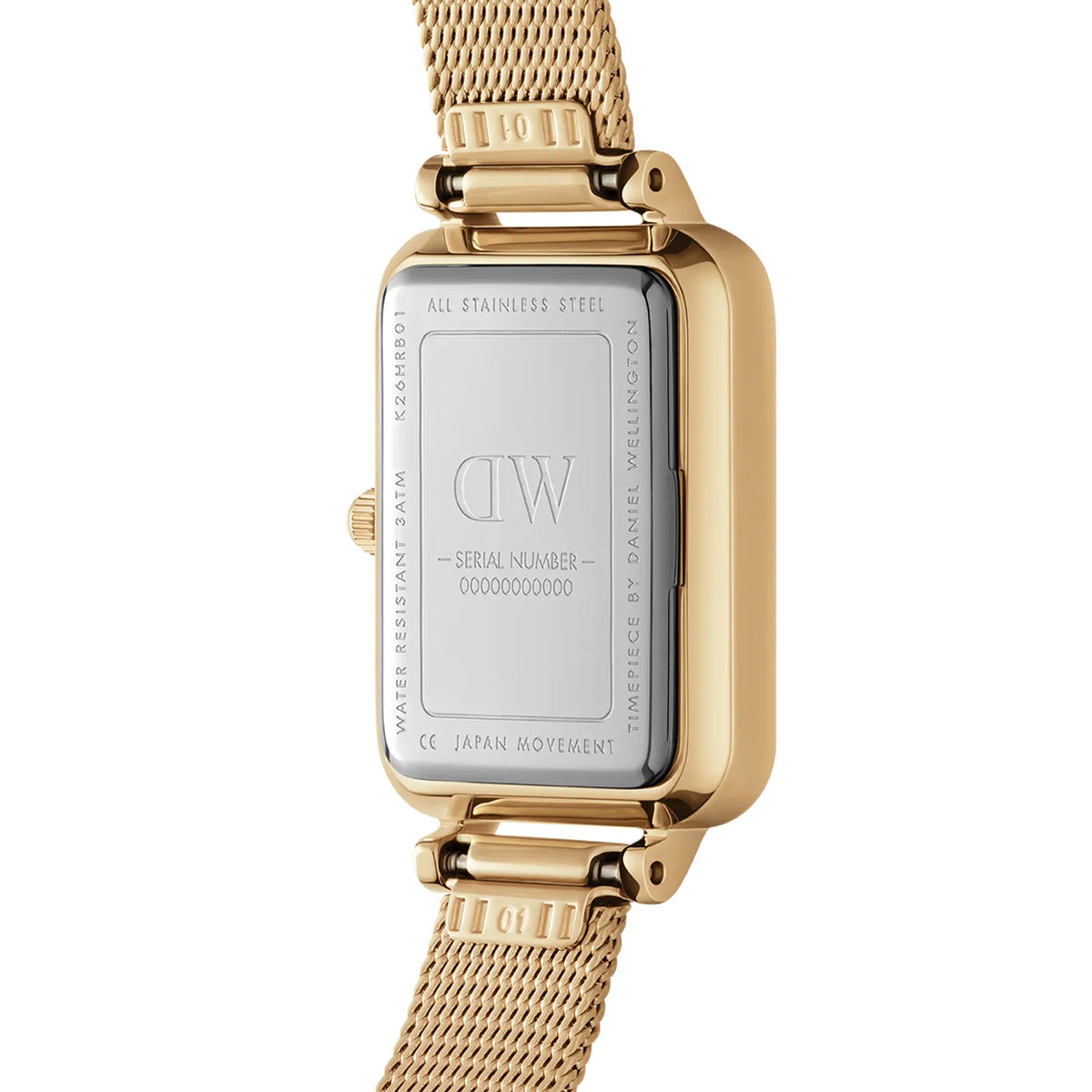 Daniel Wellington -  Quadro Lumine Pressed Evergold