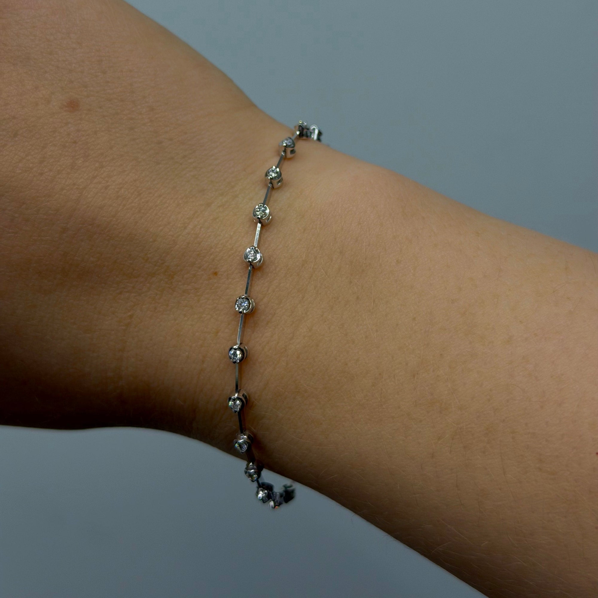 Hvítagulls armband 18kt