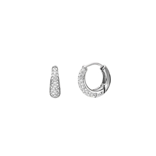 Mockberg Pave Precious Small Hoops