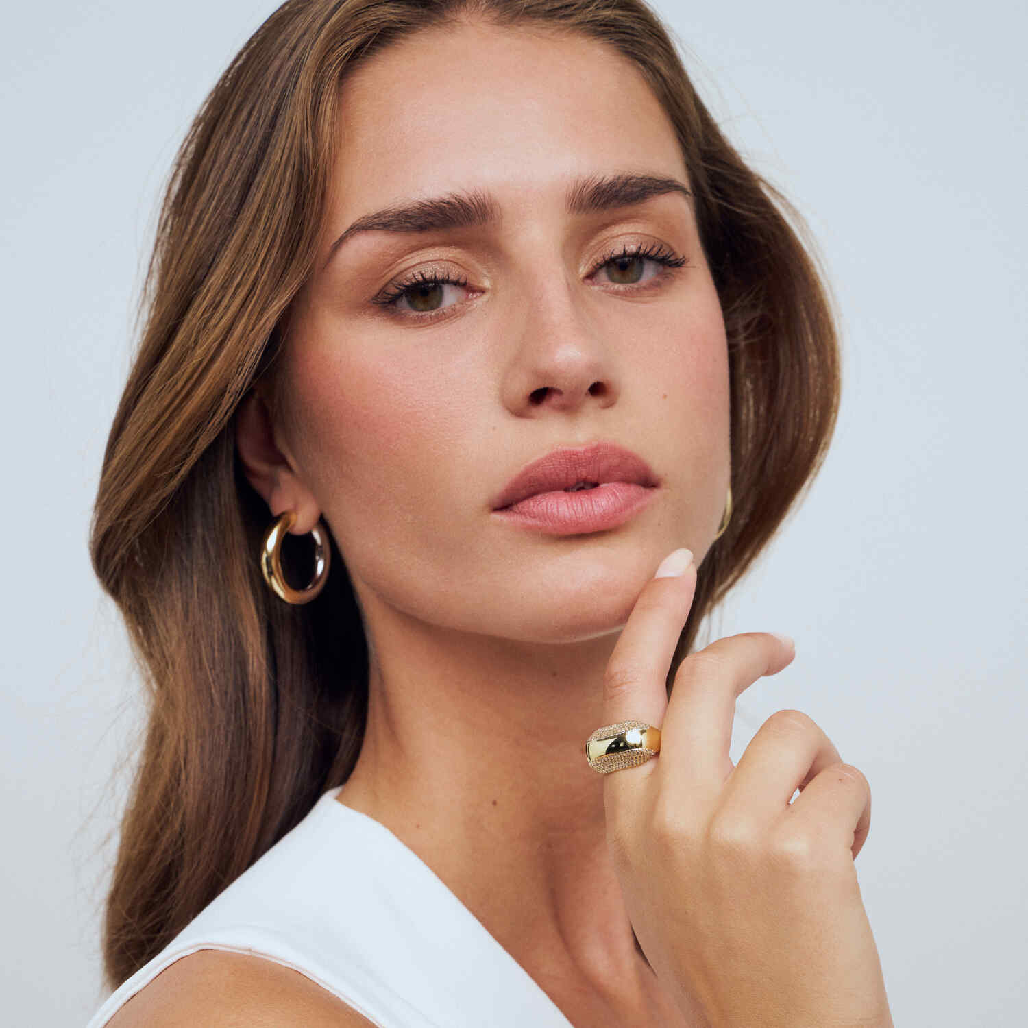 SJ - Carrara Pianura Medio lokkar tvílitað