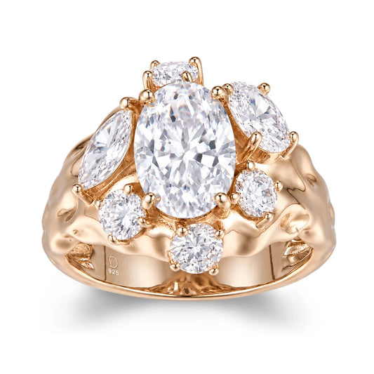 Vera Design - Crystal Drottning hringur