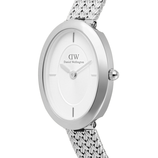 Daniel Wellington - Juliette Braided Mesh White Sunray