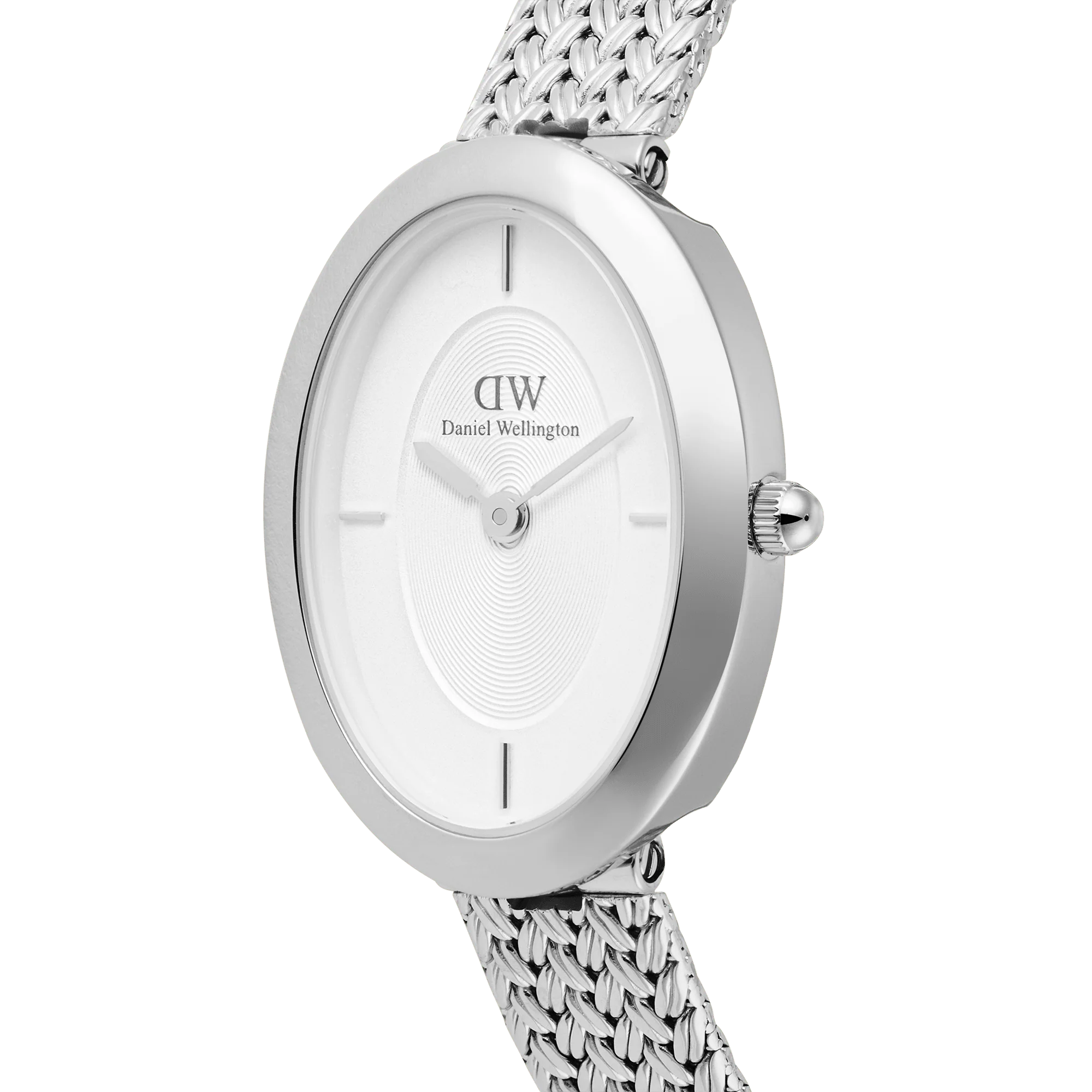 Daniel Wellington - Juliette Braided Mesh White Sunray
