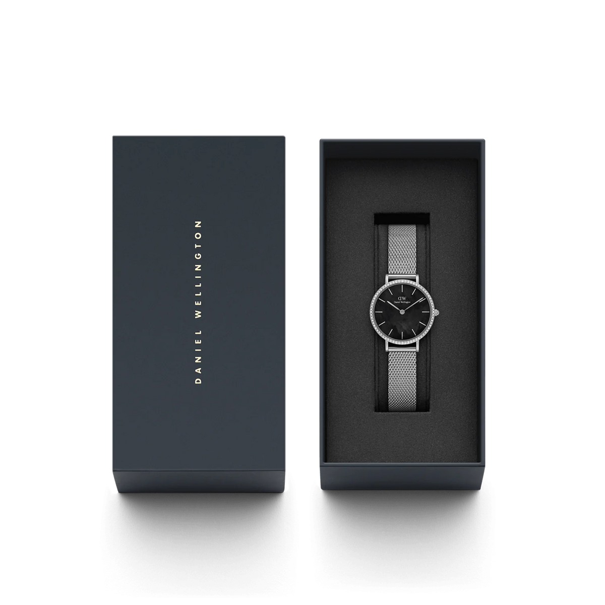 Daniel Wellington - Petite Lumine Bezel Sterling Black