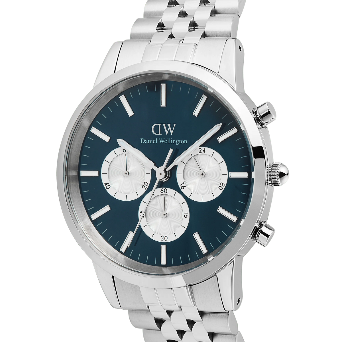 Daniel Wellington - Iconic Chronograph Arch 5-Link Arctic Panda