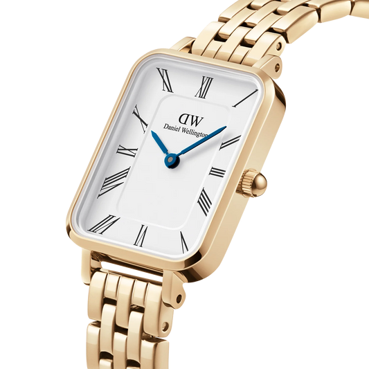 Daniel Wellington Quadro Roman Numerals 5-Link