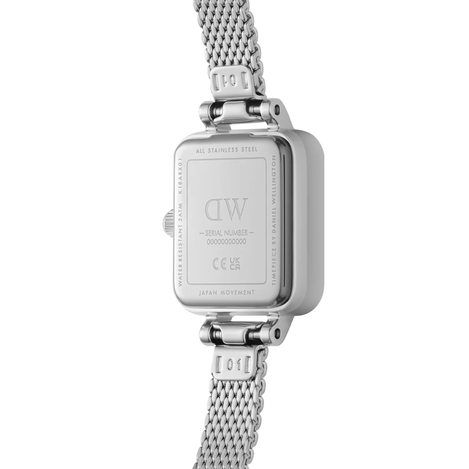 Daniel Wellington Quadro Mini Sterling