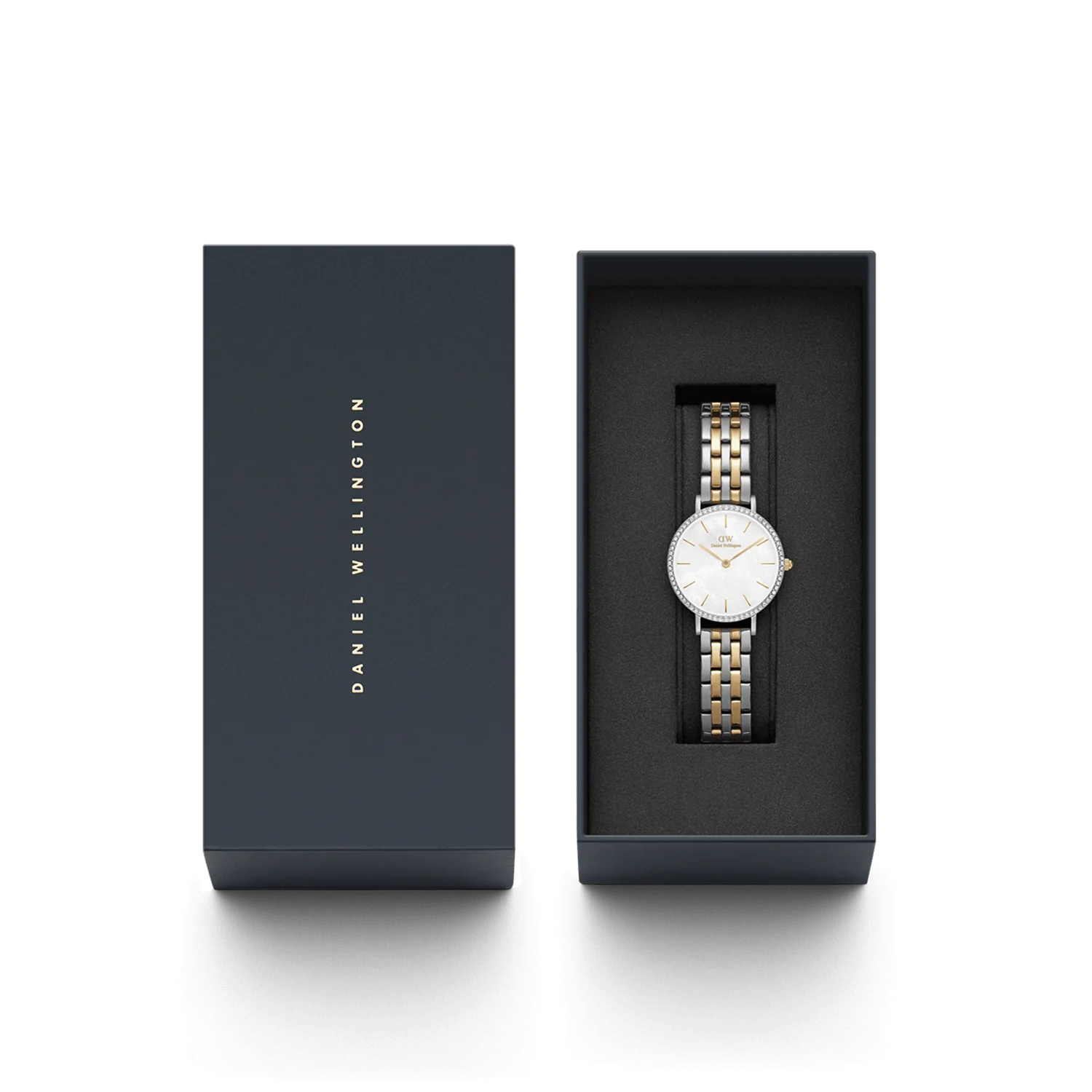 Daniel Wellington Petite Lumine 5-Link Two-Tone