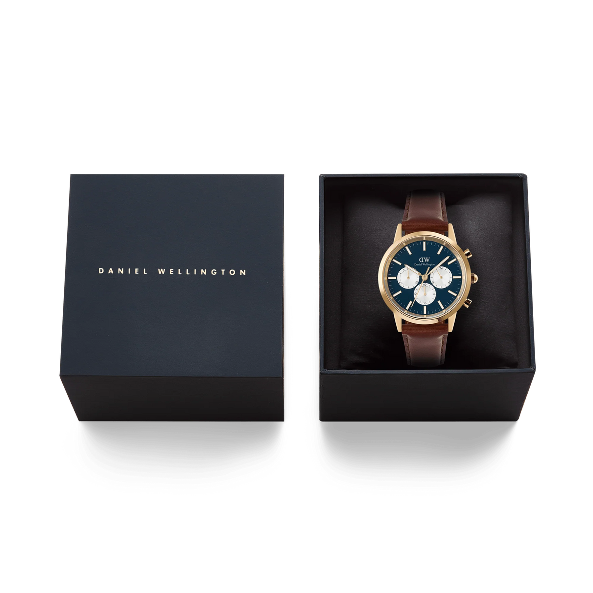 Daniel Wellington - Iconic Chronograph St Mawes Arctic Panda Gold