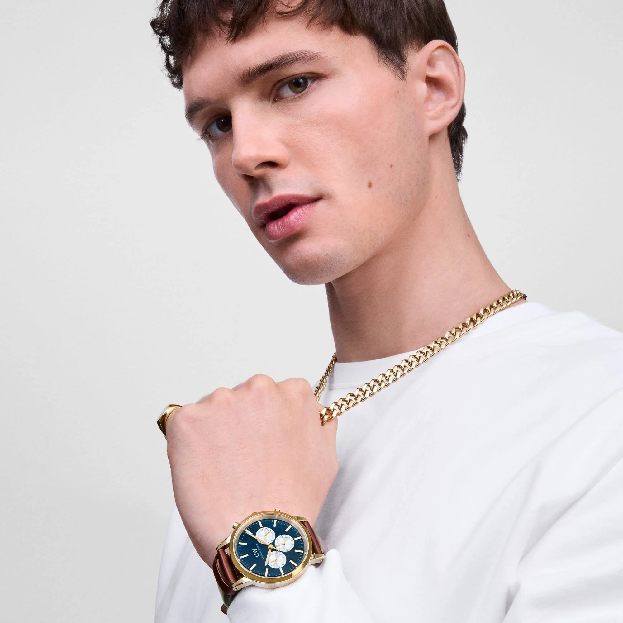 Daniel Wellington - Iconic Chronograph St Mawes Arctic Panda Gold