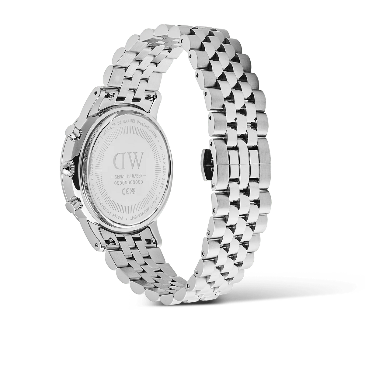 Daniel Wellington - Iconic Chronograph Arch 5-Link Arctic Panda