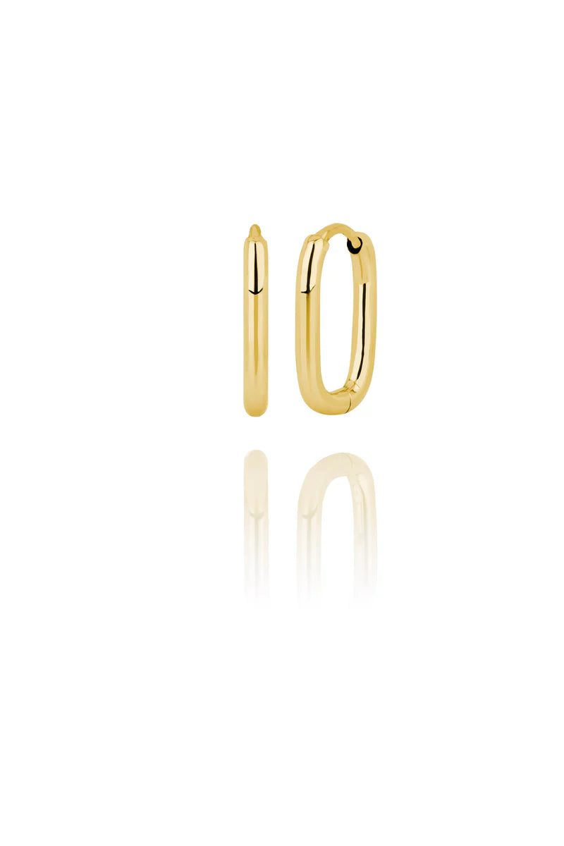 Golden Frame Hoops - Hlín Reykdal