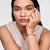 Daniel Wellington - Juliette Braided Mesh White Sunray Gold