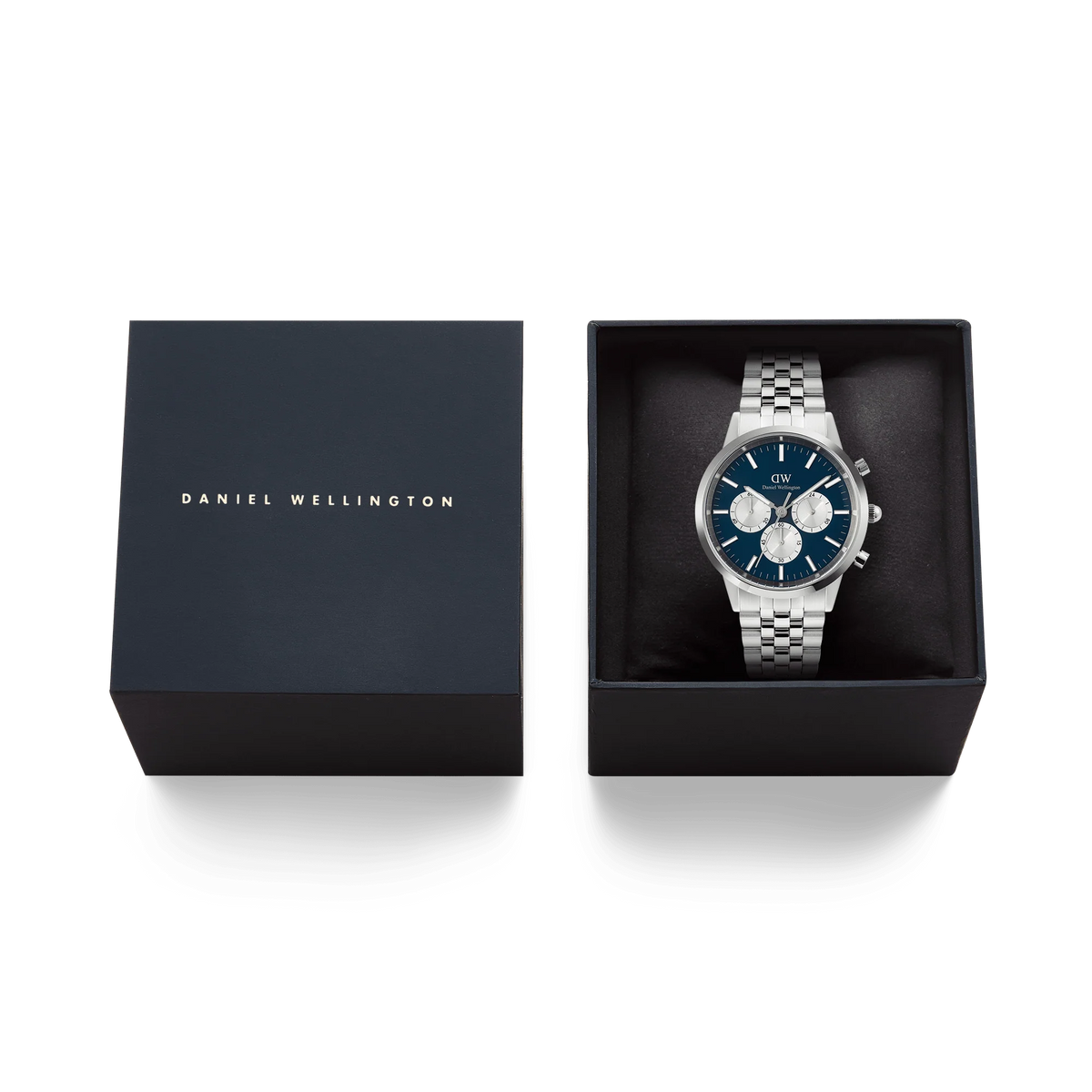 Daniel Wellington - Iconic Chronograph Arch 5-Link Arctic Panda