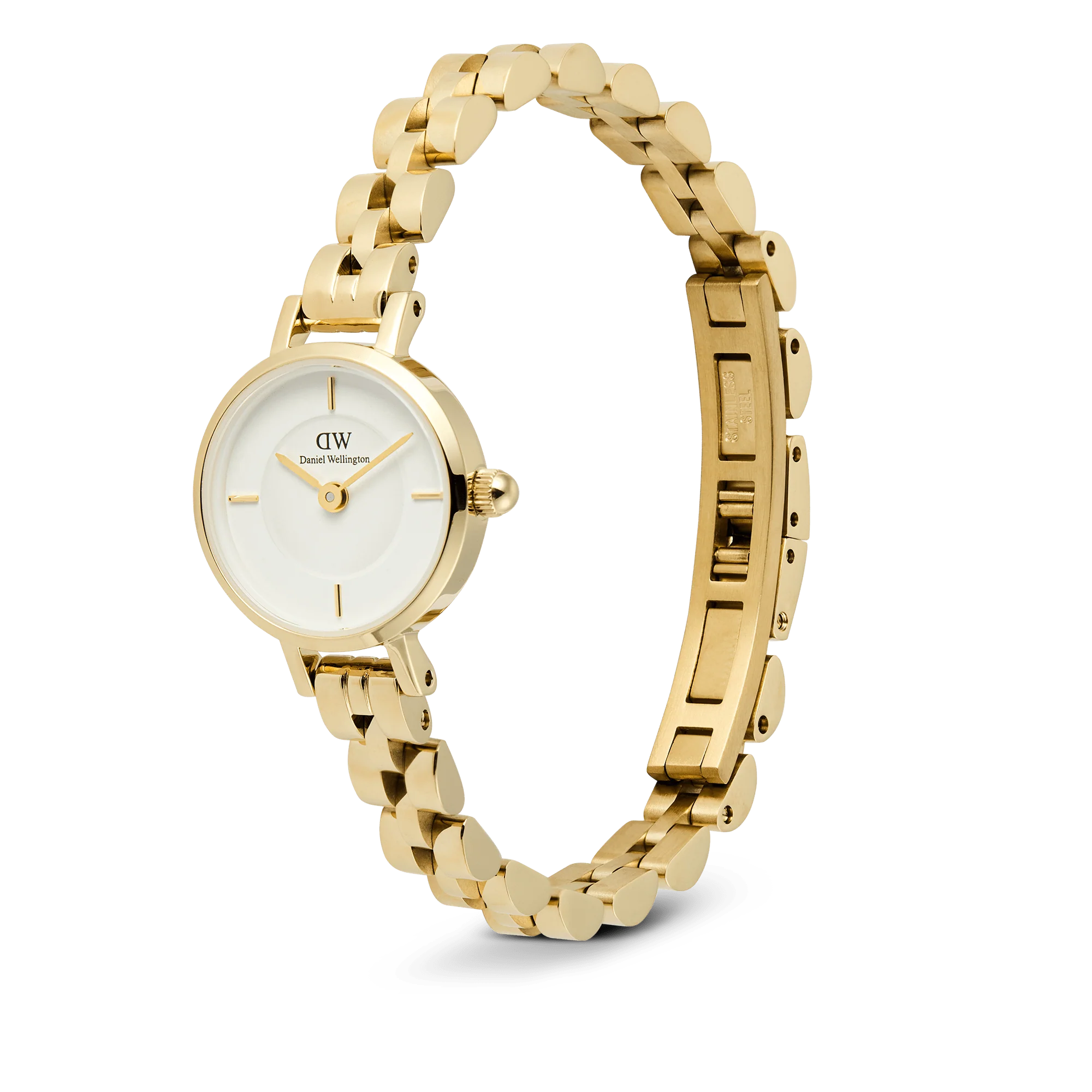Daniel Wellington - Petite Mini Arch 3-link Gold