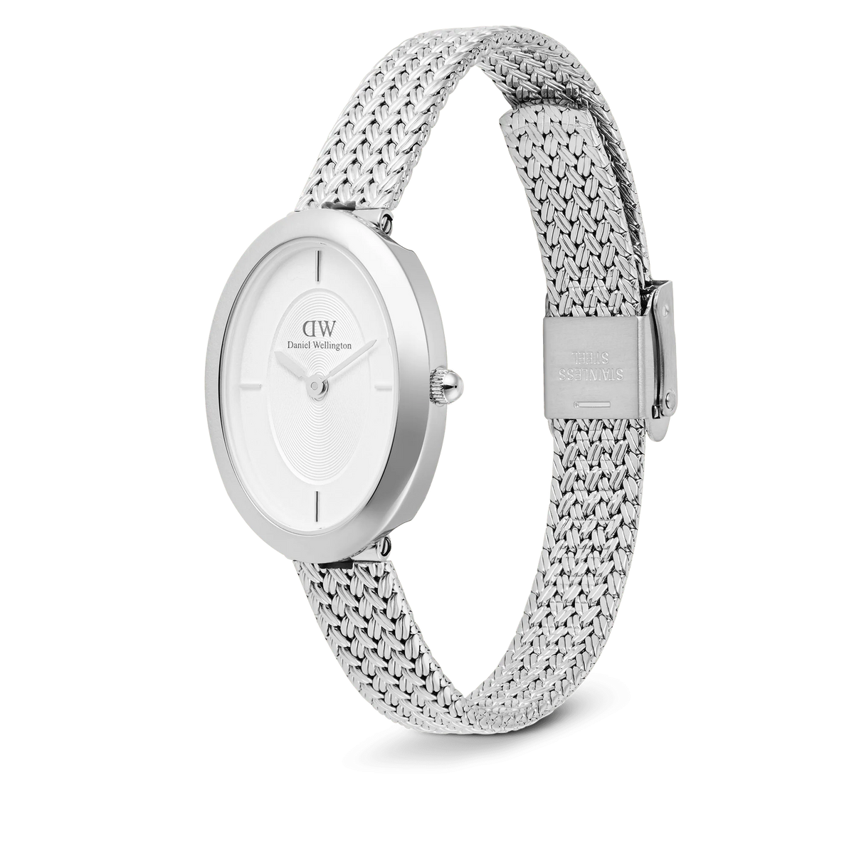 Daniel Wellington - Juliette Braided Mesh White Sunray