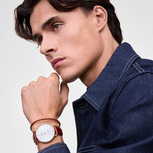 Daniel Wellington - Classic Multi-Eye St Mawes Off-white Sunray Gold