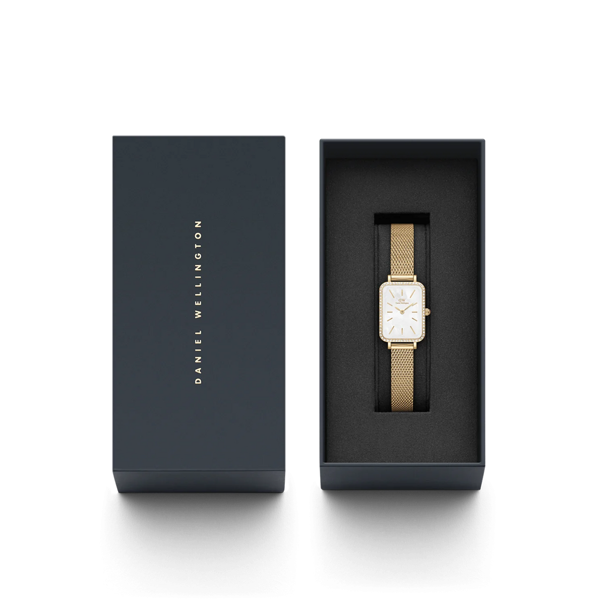 Daniel Wellington - Quadro Lumine Bezel Evergold