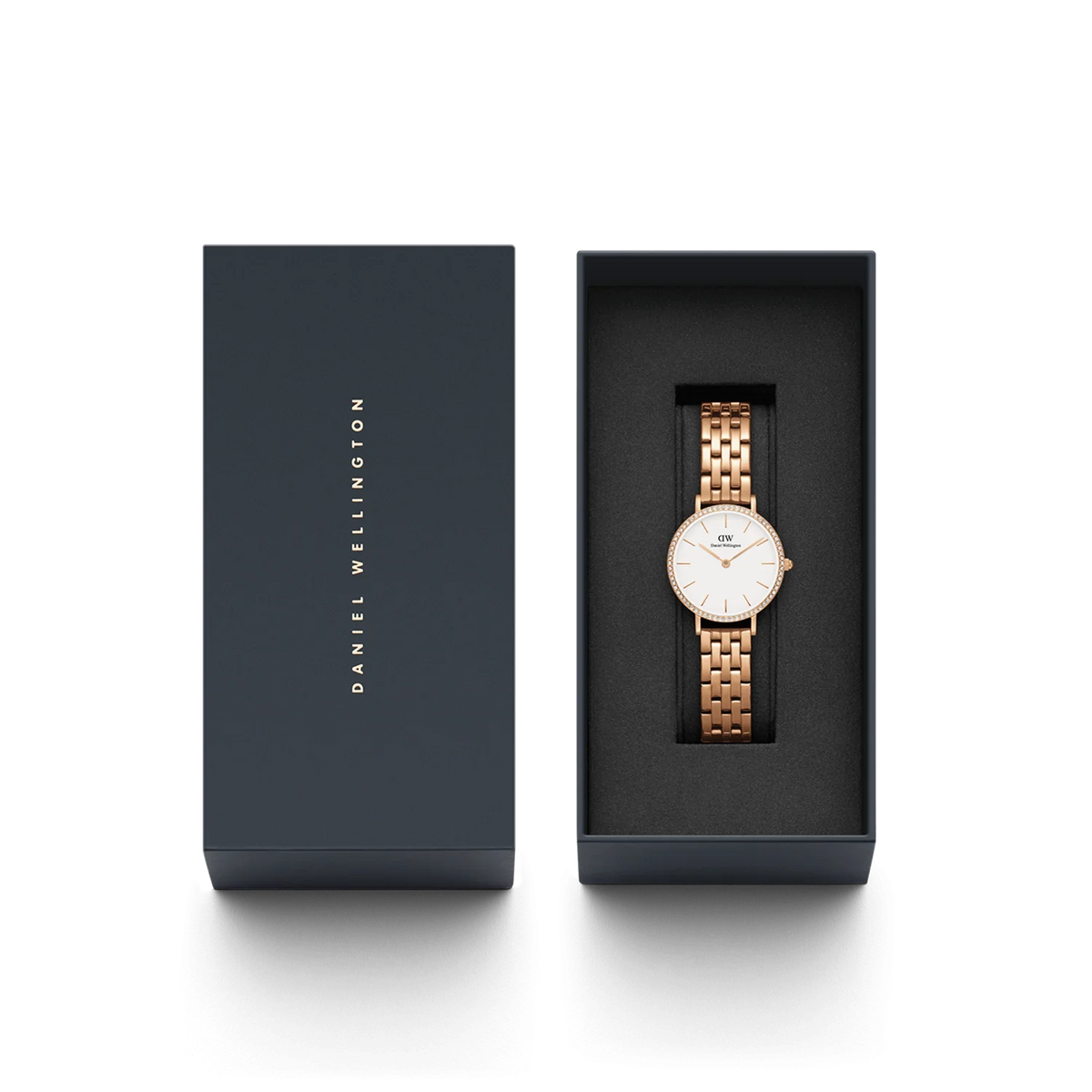 Daniel Wellington - Petite Lumine Bezel 5-Link Melrose